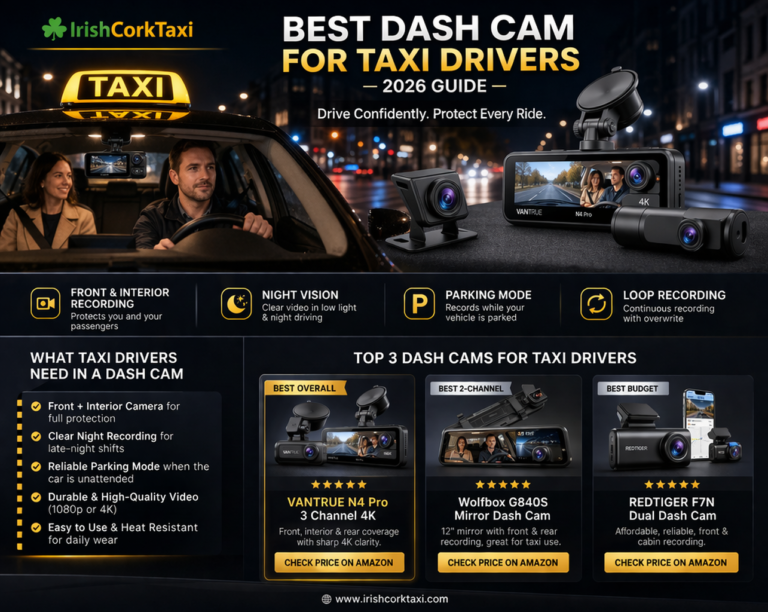 Best Dash Cam for Taxi Drivers