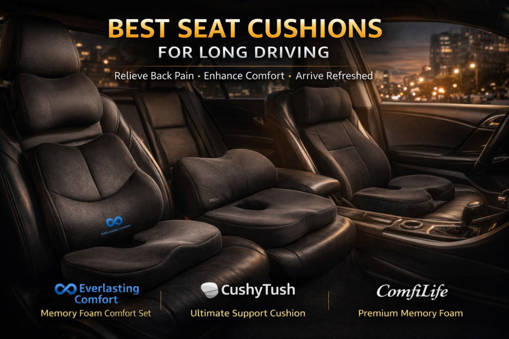 Best Seat Cushions for Long Driving
