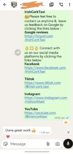 Recent WhatsApp reviews